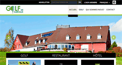 Desktop Screenshot of golfclervaux.lu