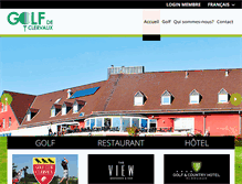 Tablet Screenshot of golfclervaux.lu